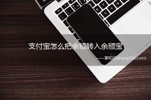 支付宝怎么把余额转入余额宝(手机怎么把余额转到余额宝)