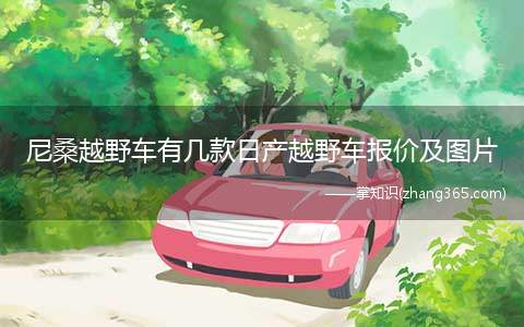 尼桑越野车有几款日产越野车报价及图片(日产越野车哪个牌子好)