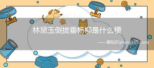 林黛玉倒拔垂杨柳是什么梗