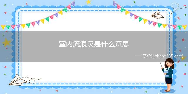 室内流浪汉是什么意思(室内流浪汉意思、含义、出处介绍)