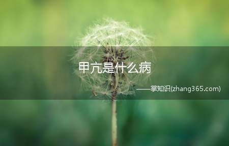 甲亢是什么病