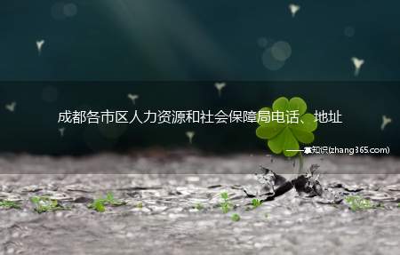 成都各市区人力资源和社会保障局电话、地址