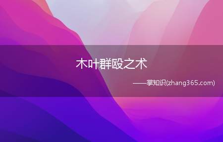 木叶群殴之术(火影忍者手游不知火玄间连招教程)