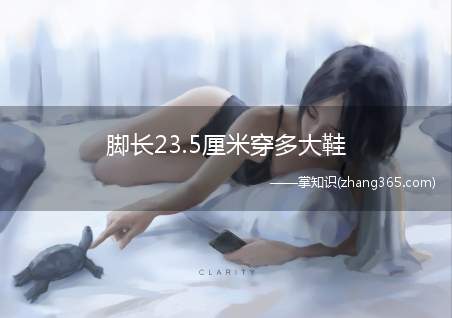 脚长23.5厘米穿多大鞋(脚长23)