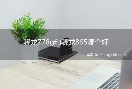 骁龙778g和骁龙865哪个好(骁龙778g和骁龙865这两款芯片都是目前热度很高的5G芯片)