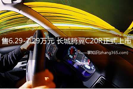 售6.29-7.29万元 长城腾翼C20R正式上市(腾翼C20R 售6)