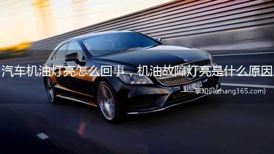 汽车机油灯亮怎么回事,机油故障灯亮是什么原因