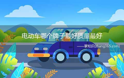 电动车哪个牌子最好质量最好(中国驰名商标,十大电动摩托车品牌)