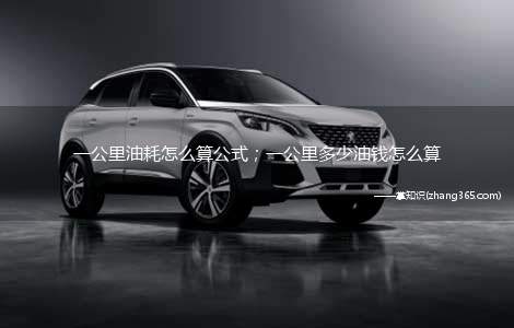 一公里油耗怎么算公式；一公里多少油钱怎么算