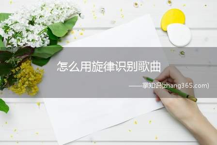 怎么用旋律识别歌曲