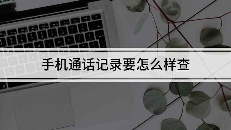 手机通话记录要怎么样查(华为mate30查询通话记录方法)