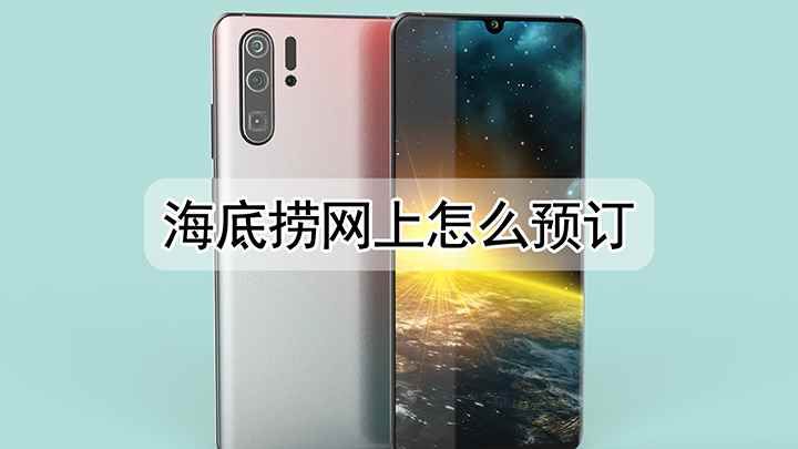 海底捞网上怎么预订(华为nova9Pro视频演示机型:HarmonyOS 2)