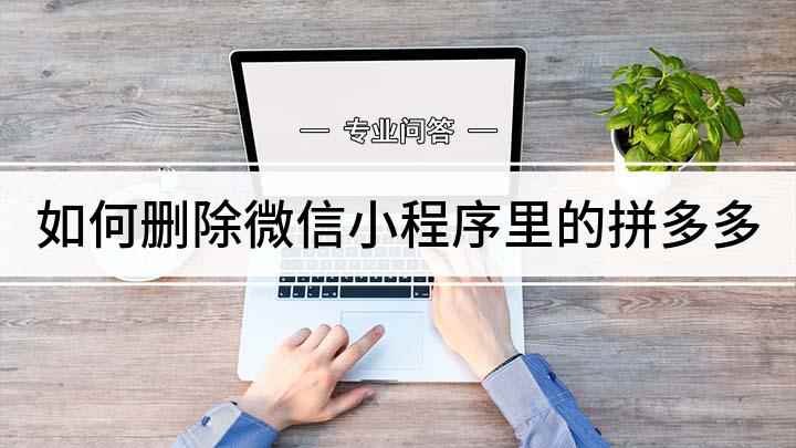 如何删除微信小程序里的拼多多(怎么删除小程序里的拼多多)