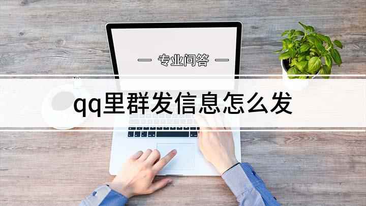 qq里群发信息怎么发(QQ发送消息怎么群发消息)