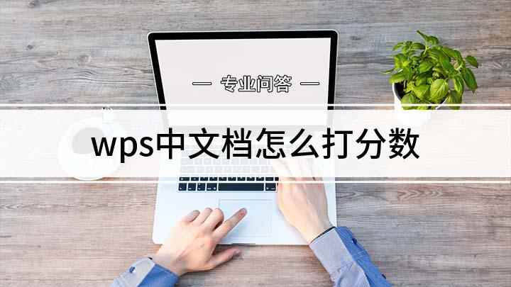 wps中文档怎么打分数(WPS如何输入分数形式)
