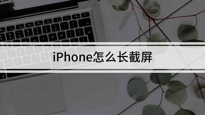 iPhone怎么长截屏(iPhone11演示机)