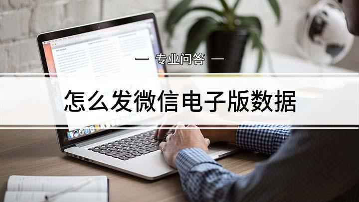 怎么发微信电子版数据(手机微信怎么发送电子稿)