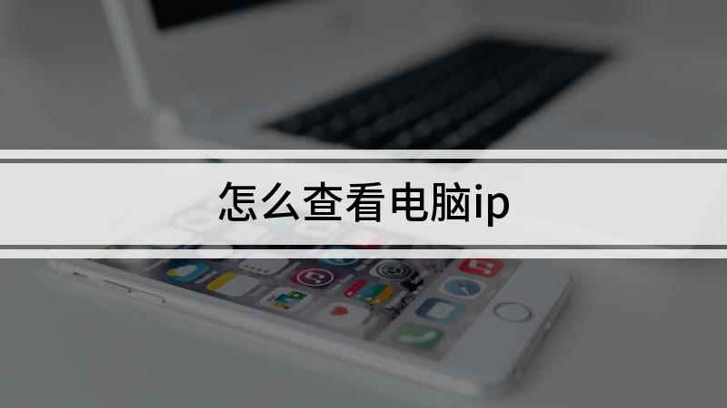 怎么查看电脑ip(电脑IP地址怎么看,演示机型:小米Air13)