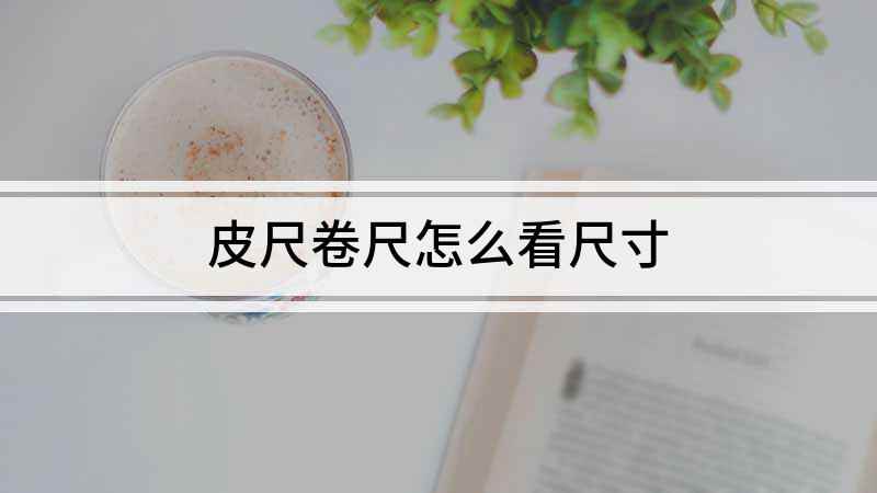 皮尺卷尺怎么看尺寸(卷尺怎么看尺寸 )