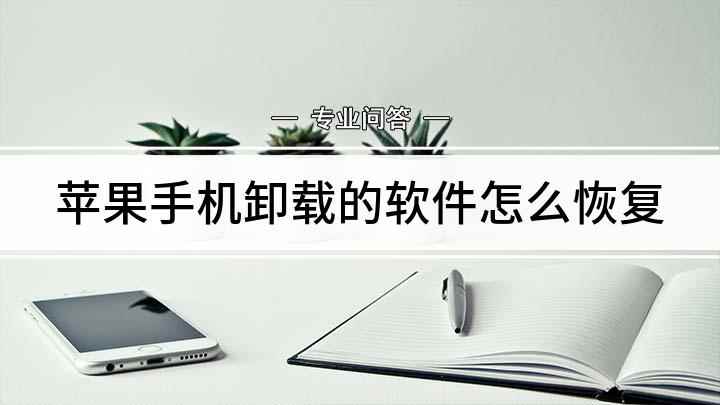 苹果手机卸载的软件怎么恢复(iPhone 11,适用系统:ios 13.5)