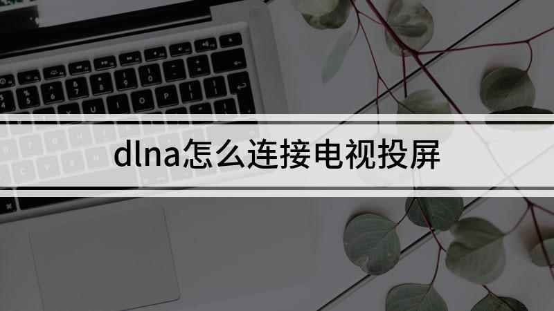 dlna怎么连接电视投屏(手机dlna怎么连接电视)