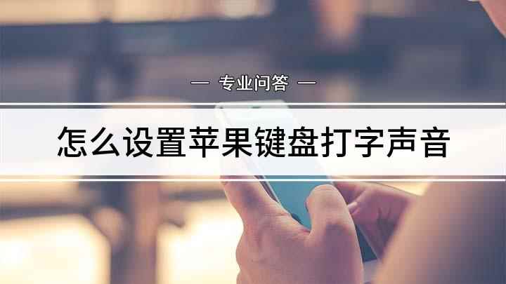 怎么设置苹果键盘打字声音(苹果键盘声音怎么设置,演示机型:iPhone11)