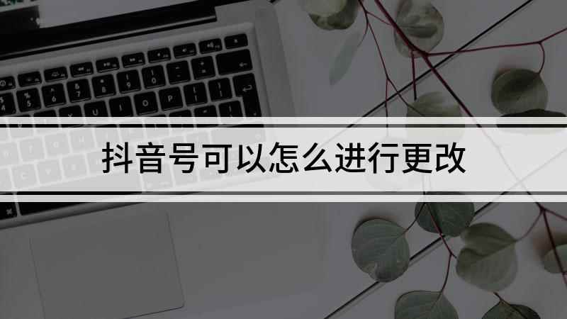 抖音号可以怎么进行更改(红米k30i视频演示机型)