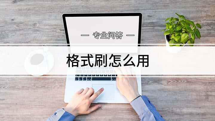 格式刷怎么用(Word文档找到格式不同的两行文字)