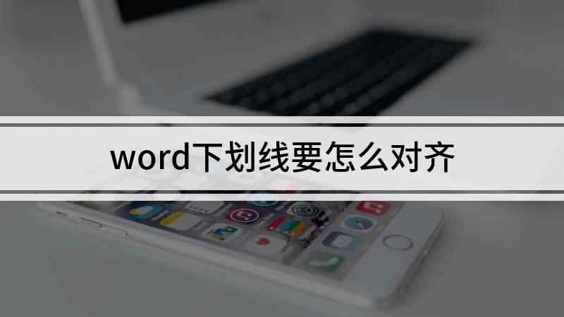 word下划线要怎么对齐(Surface Go 2下划线)