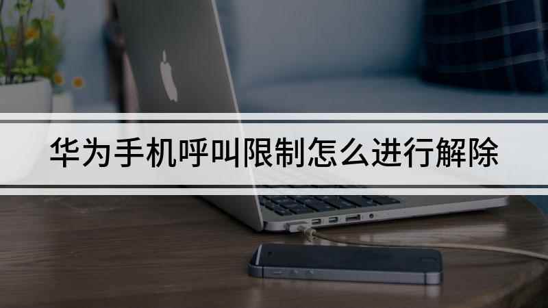 华为手机呼叫限制怎么进行解除(华为mate30呼叫限制)