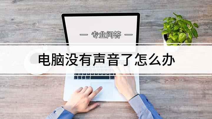 电脑没有声音了怎么办(平时电脑没有声音怎么办)
