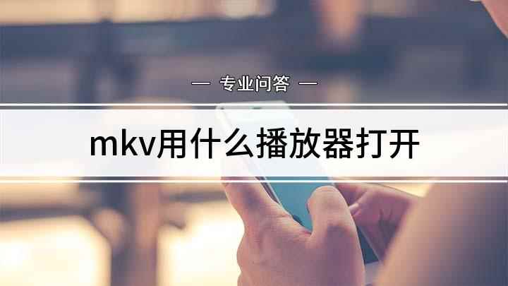 mkv用什么播放器打开(如何在电脑上播放mkv格式的文件)