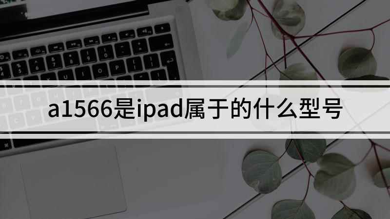 a1566是ipad属于的什么型号(a1566是ipad的什么型号吗)