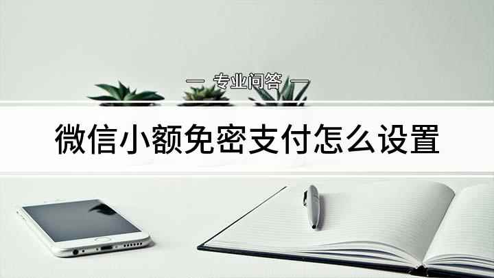 微信小额免密支付怎么设置(微信免密支付如何设置)