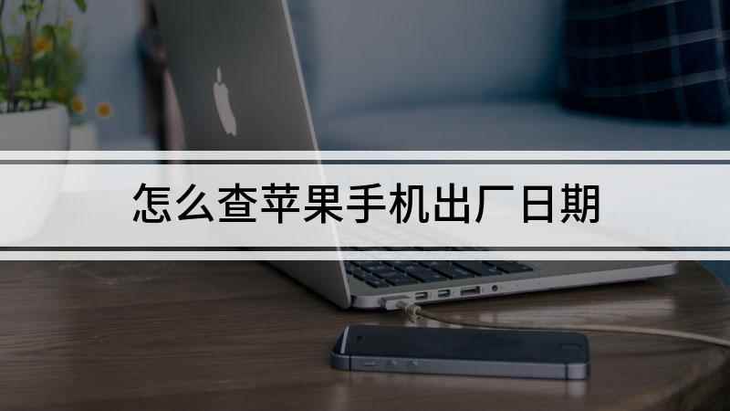 怎么查苹果手机出厂日期(苹果手机怎么查生产日期)