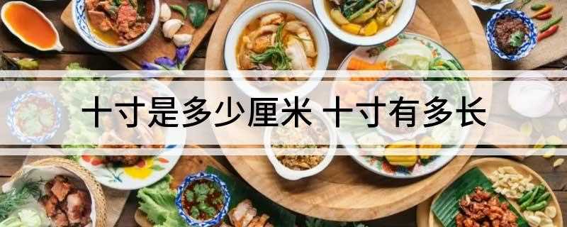 十寸是多少厘米(10寸=33.33厘米或25)