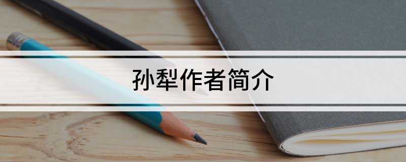 孙犁作者简介(孙犁(1913年5月11日))