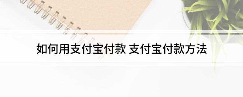 如何用支付宝付款(如何找到店家的收款二维码)