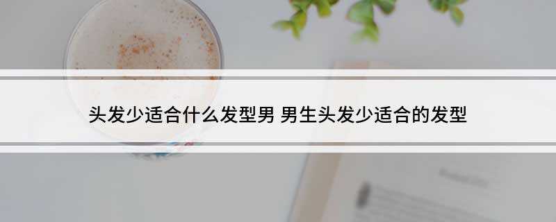 头发少适合什么发型男(最适合的发型肯定是短发)