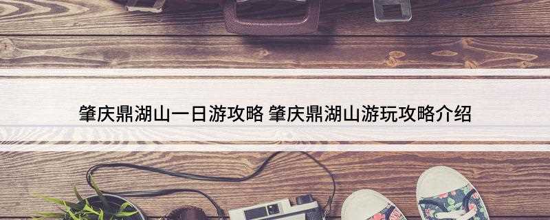 肇庆鼎湖山一日游攻略(肇庆市区直达鼎湖山公交,乘坐21路公交到终点站下车后步行一段)