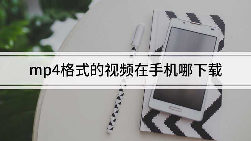 mp4格式的视频在手机哪下载