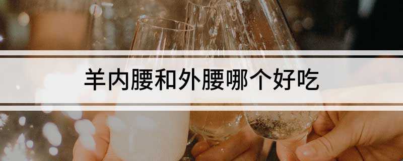 羊内腰和外腰哪个好吃(羊外肾的滋补效果比羊内肾更好)