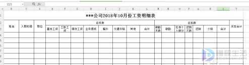 工资表格式怎么制作(做工资表可以借助我们的Excel表格来完成吗)