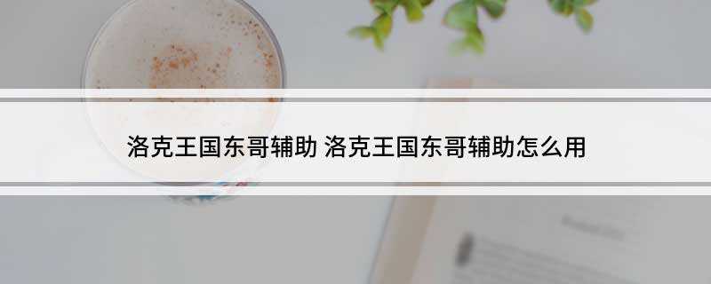 洛克王国东哥辅助(Download跳转进入下载界面)