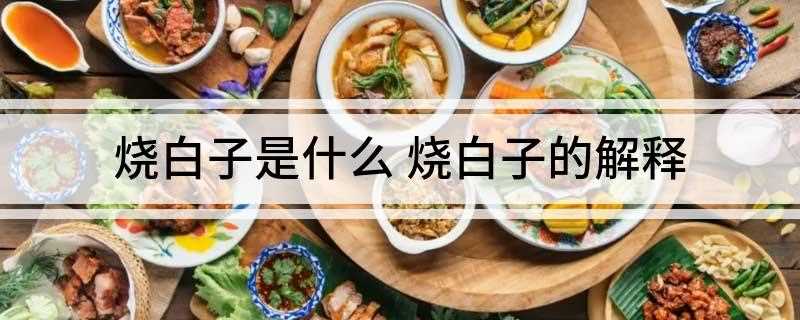 烧白子是什么(“烧白子”这道菜,用的是河豚的精子)