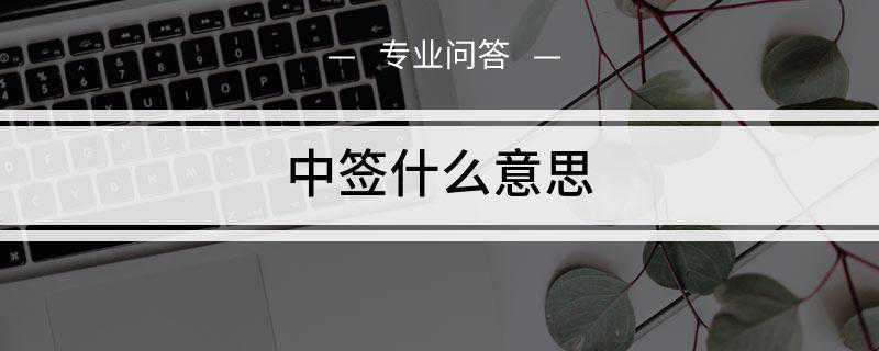 中签什么意思(中签率和第一天上市股价的关系)
