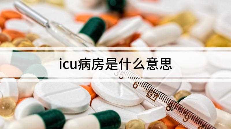 icu病房是什么意思(icu即重症加强护理病房)