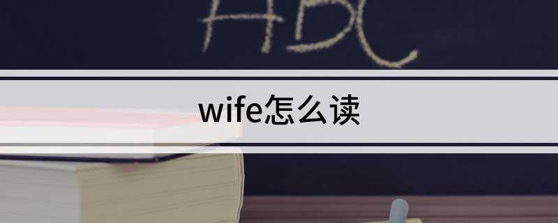 wife怎么读