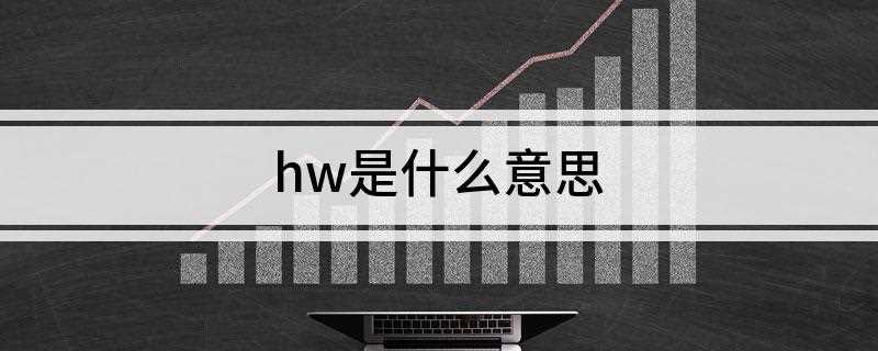 hw是什么意思
