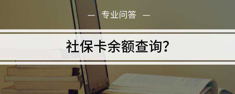 社保卡余额查询(查询社保卡余额的方式如下)